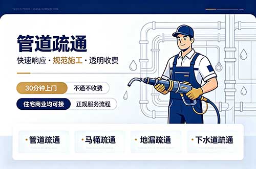 淮安管道疏通
