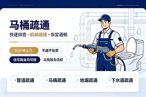 淮安马桶疏通