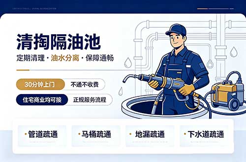 淮安清掏隔油池